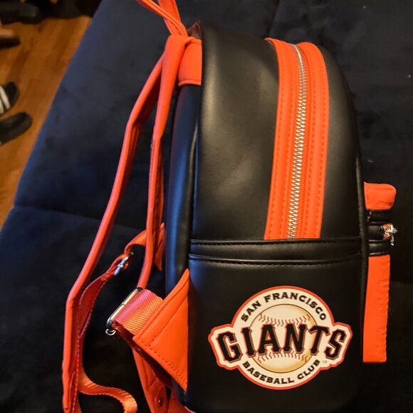 Officially Licensed Gear San Francisco Giants Loungefly Patches Mini Backpack - Picture 7 of 9